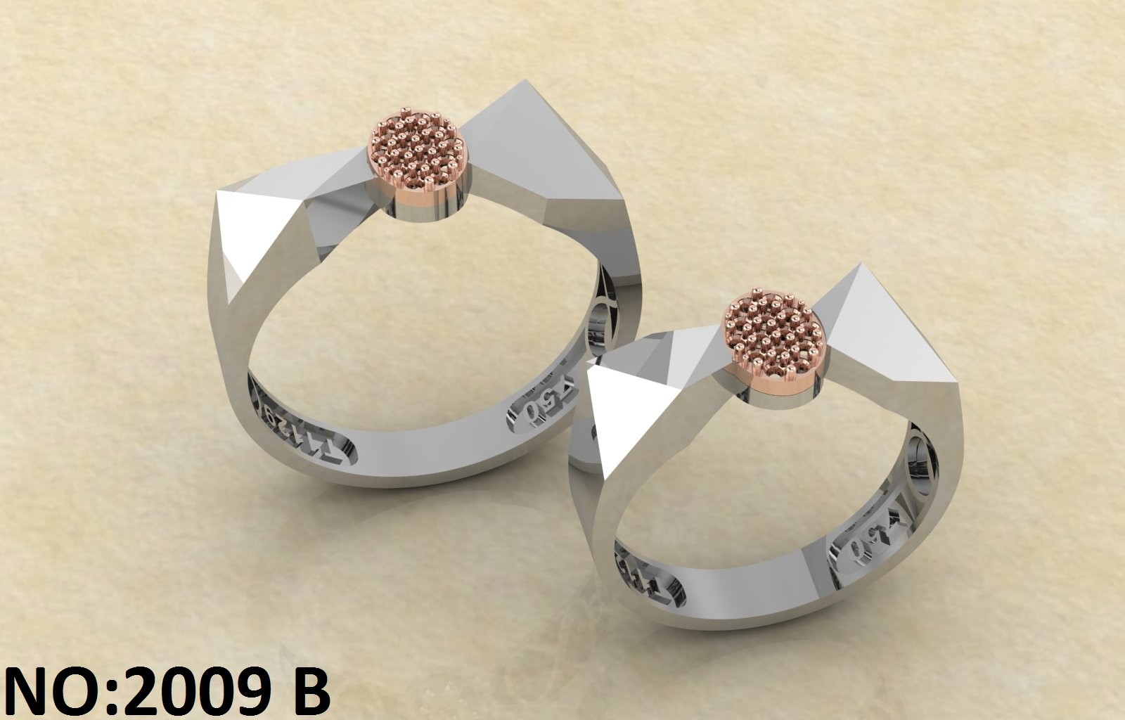 حلقه ازدواج کد 2009B