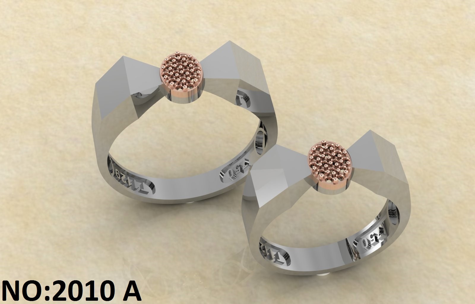 حلقه ازدواج کد 2010A