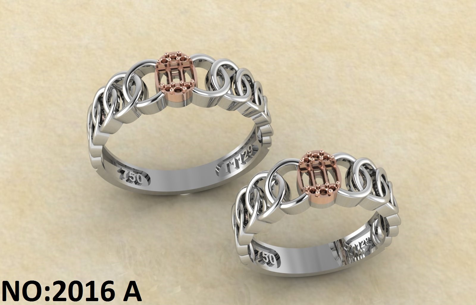 حلقه ازدواج کد 2016A