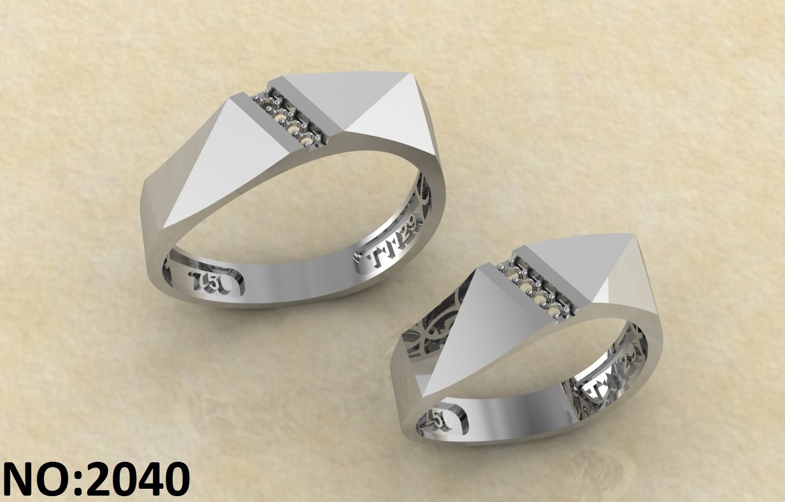 حلقه ازدواج کد 2040