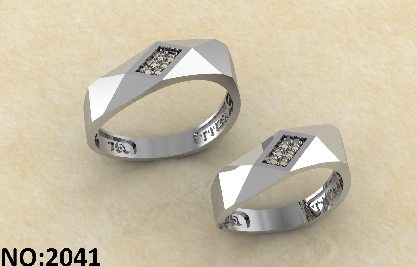 حلقه ازدواج کد 2041