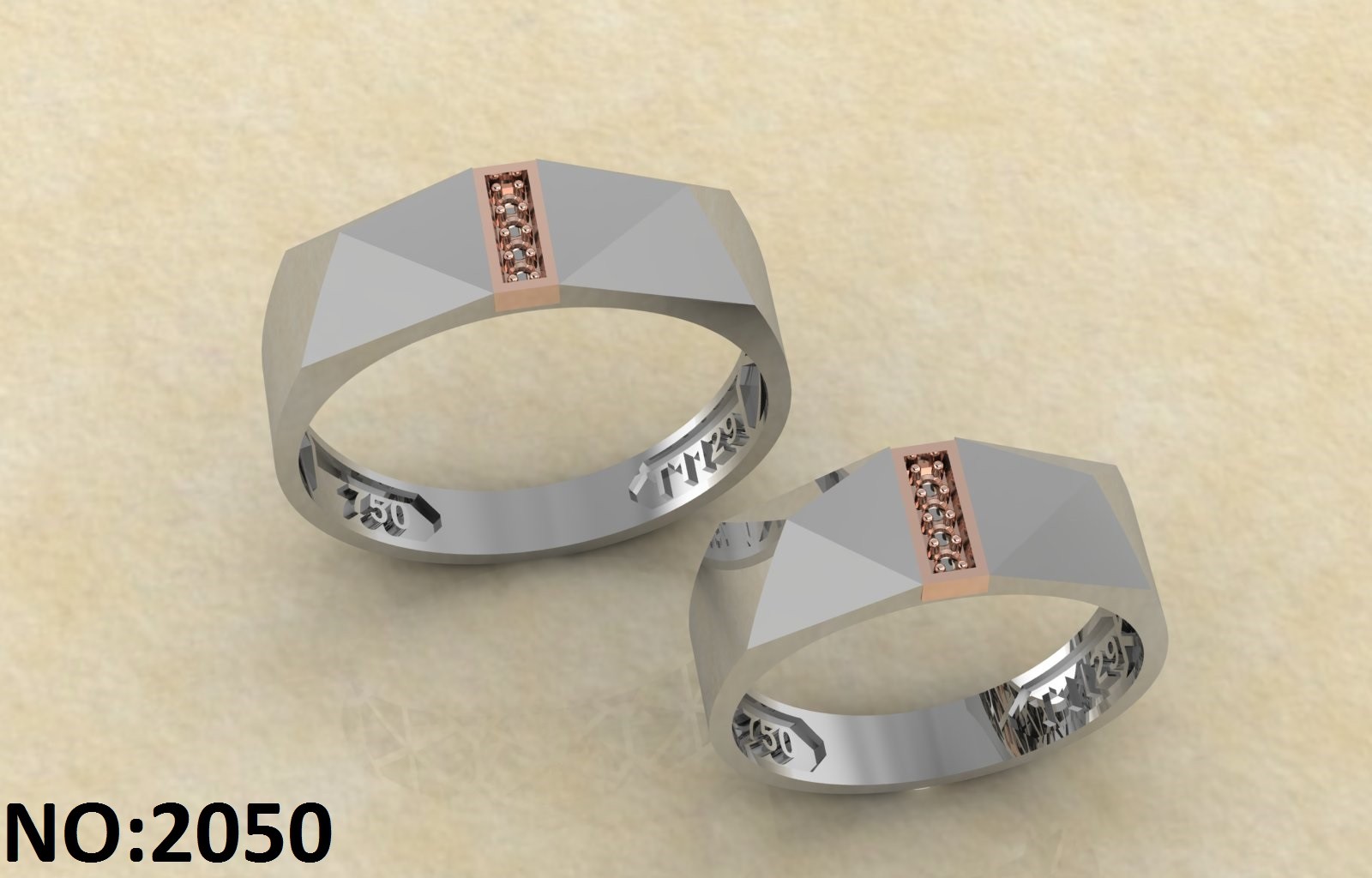 حلقه ازدواج کد 2050