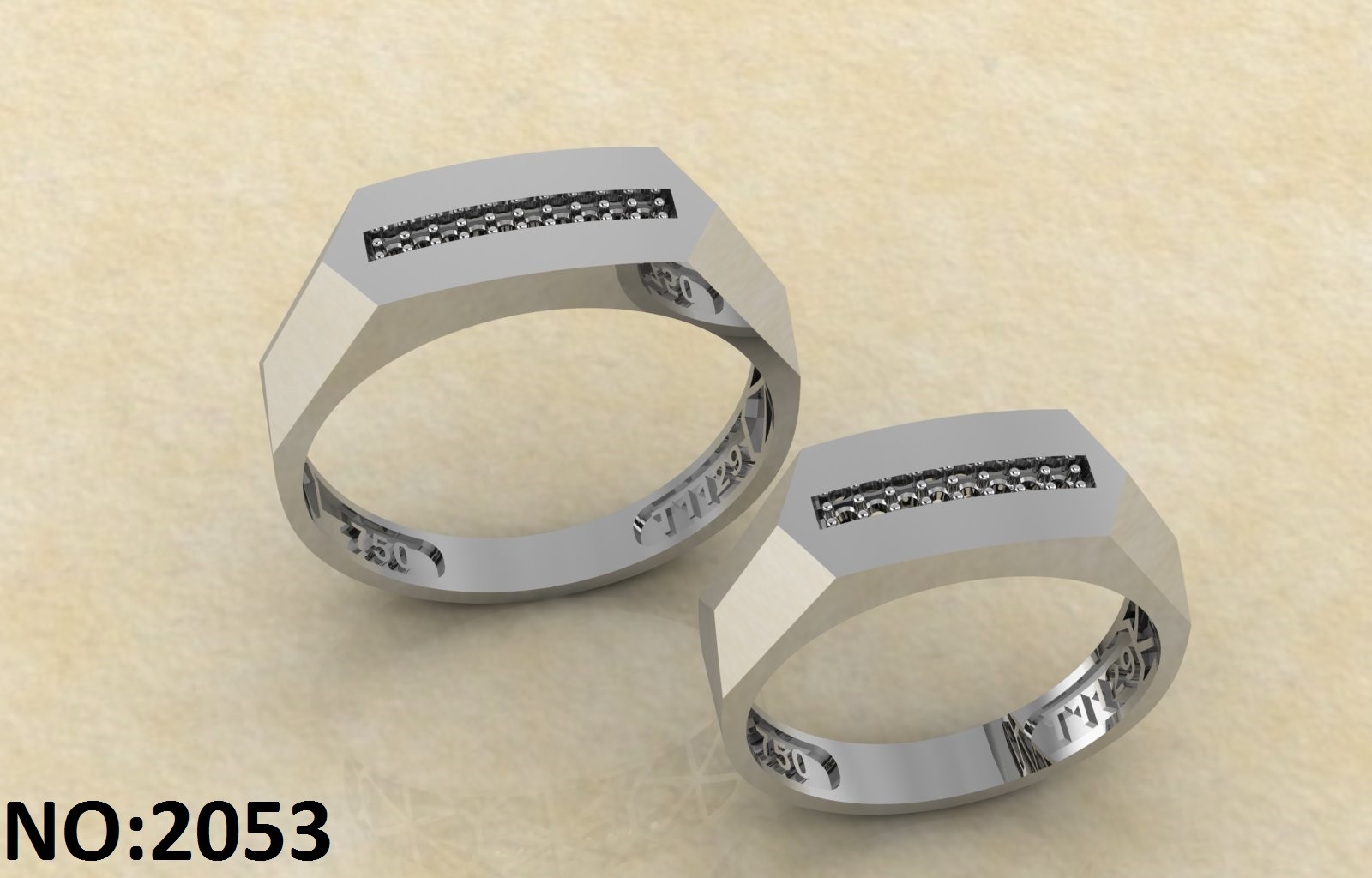 حلقه ازدواج کد 2053