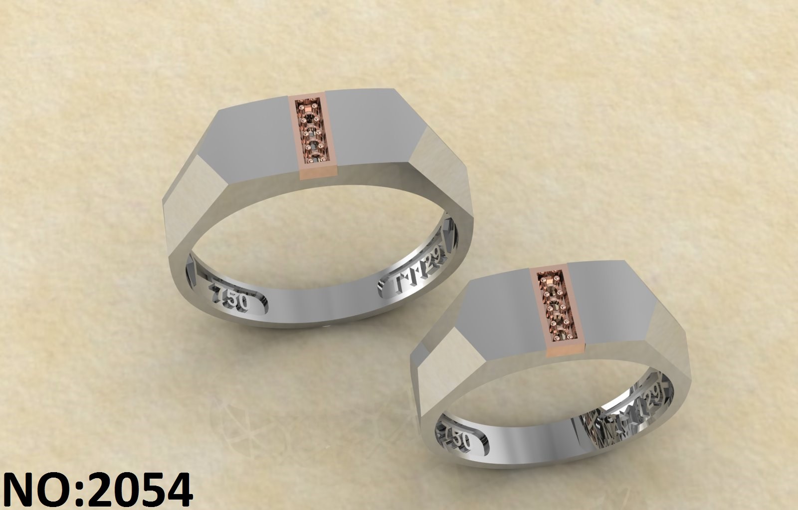 حلقه ازدواج کد 2054