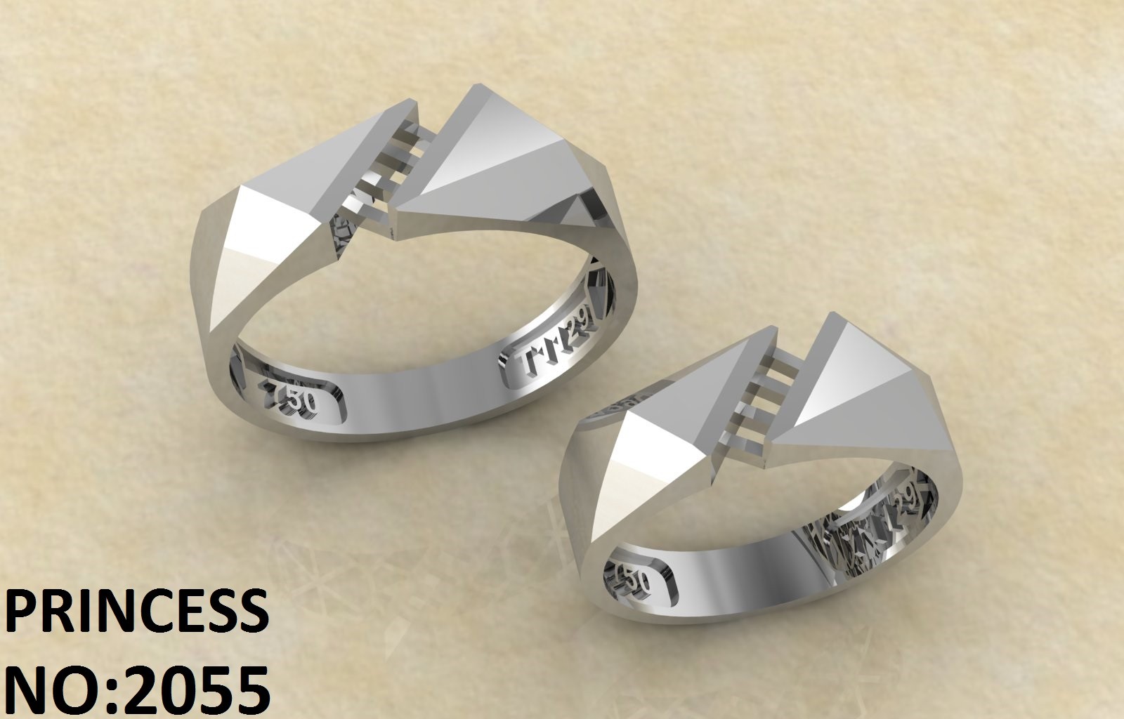 حلقه ازدواج کد 2055