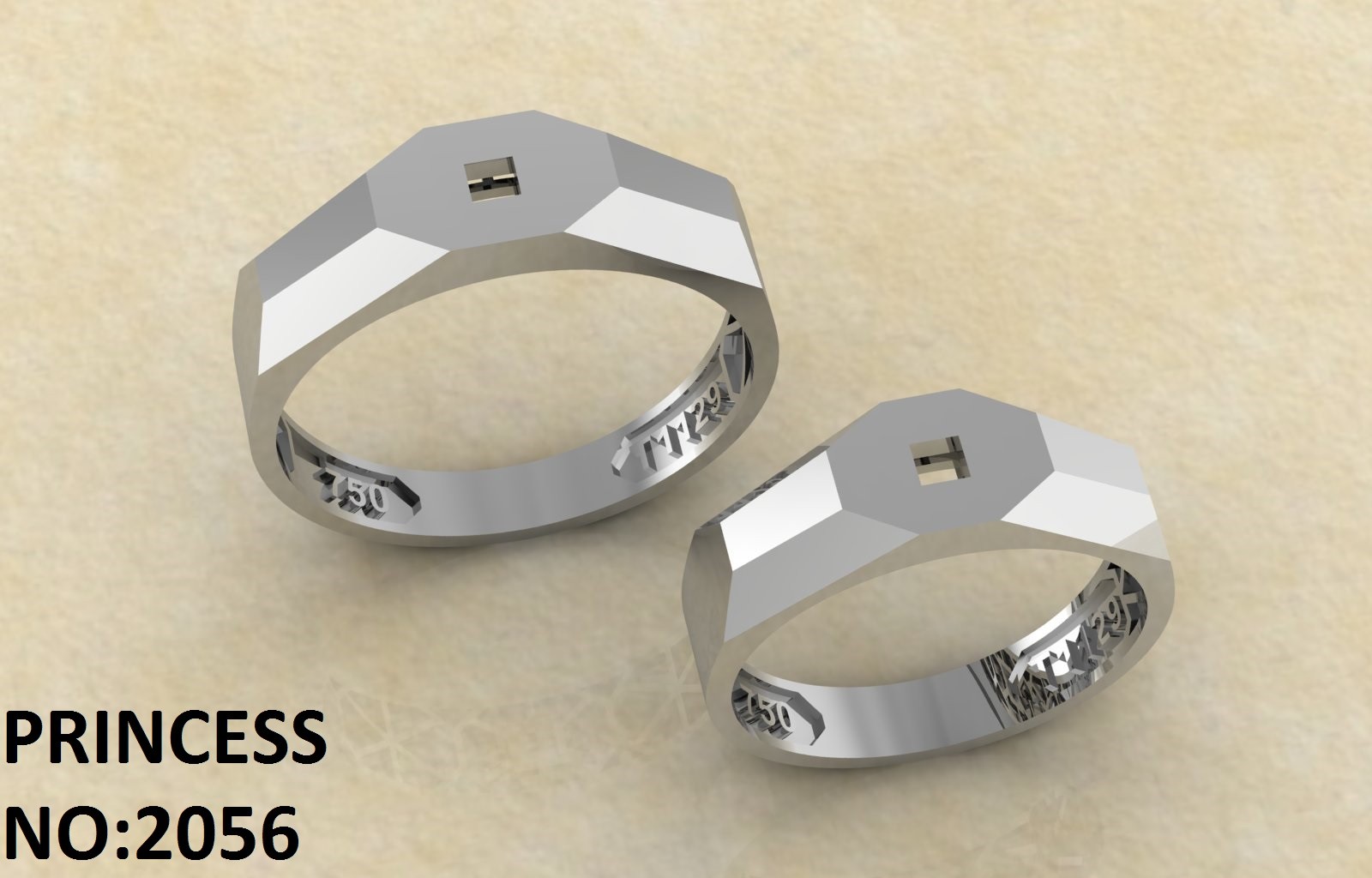 حلقه ازدواج کد 2056