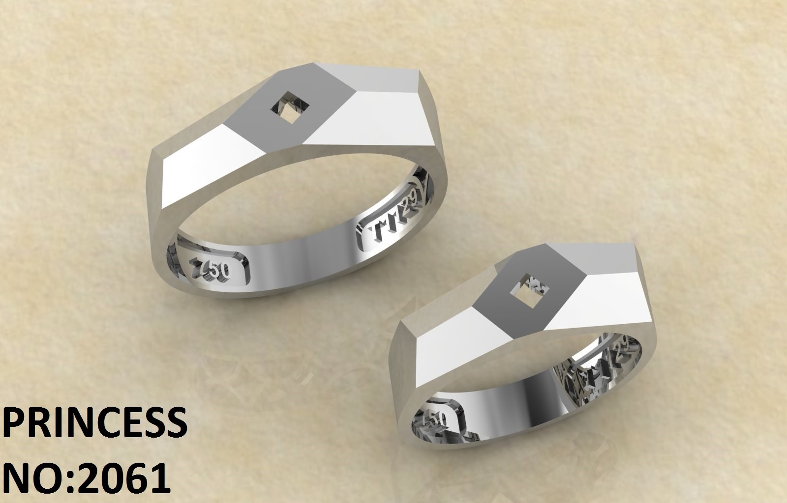 حلقه ازدواج کد 2061