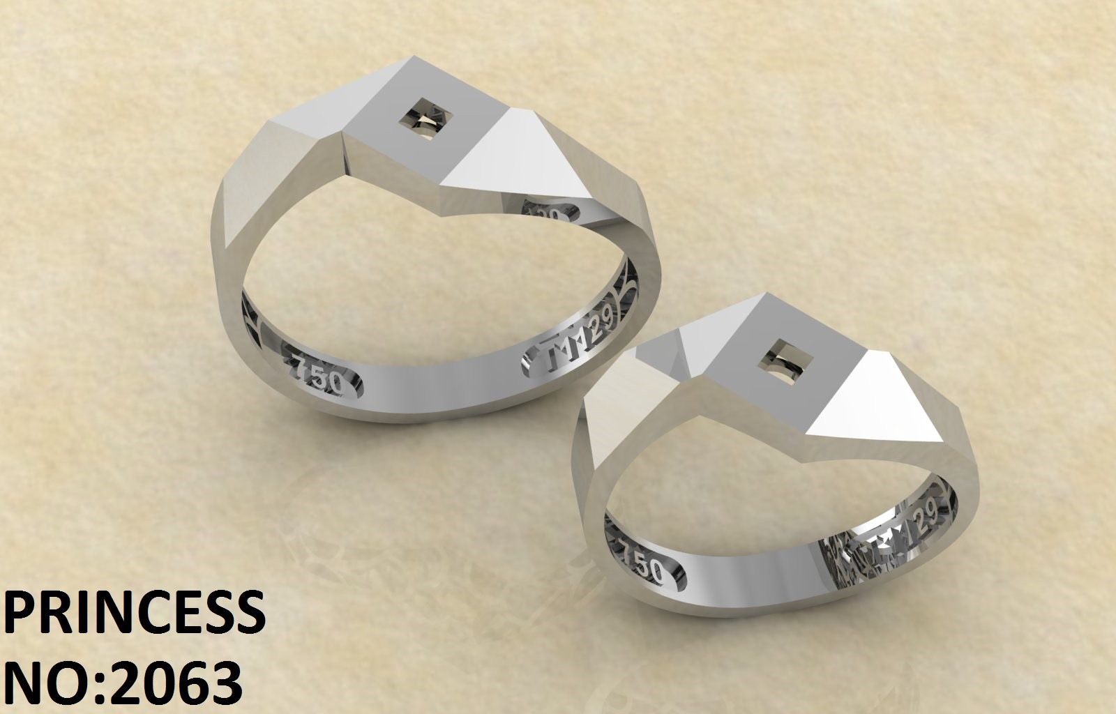 حلقه ازدواج کد 2063