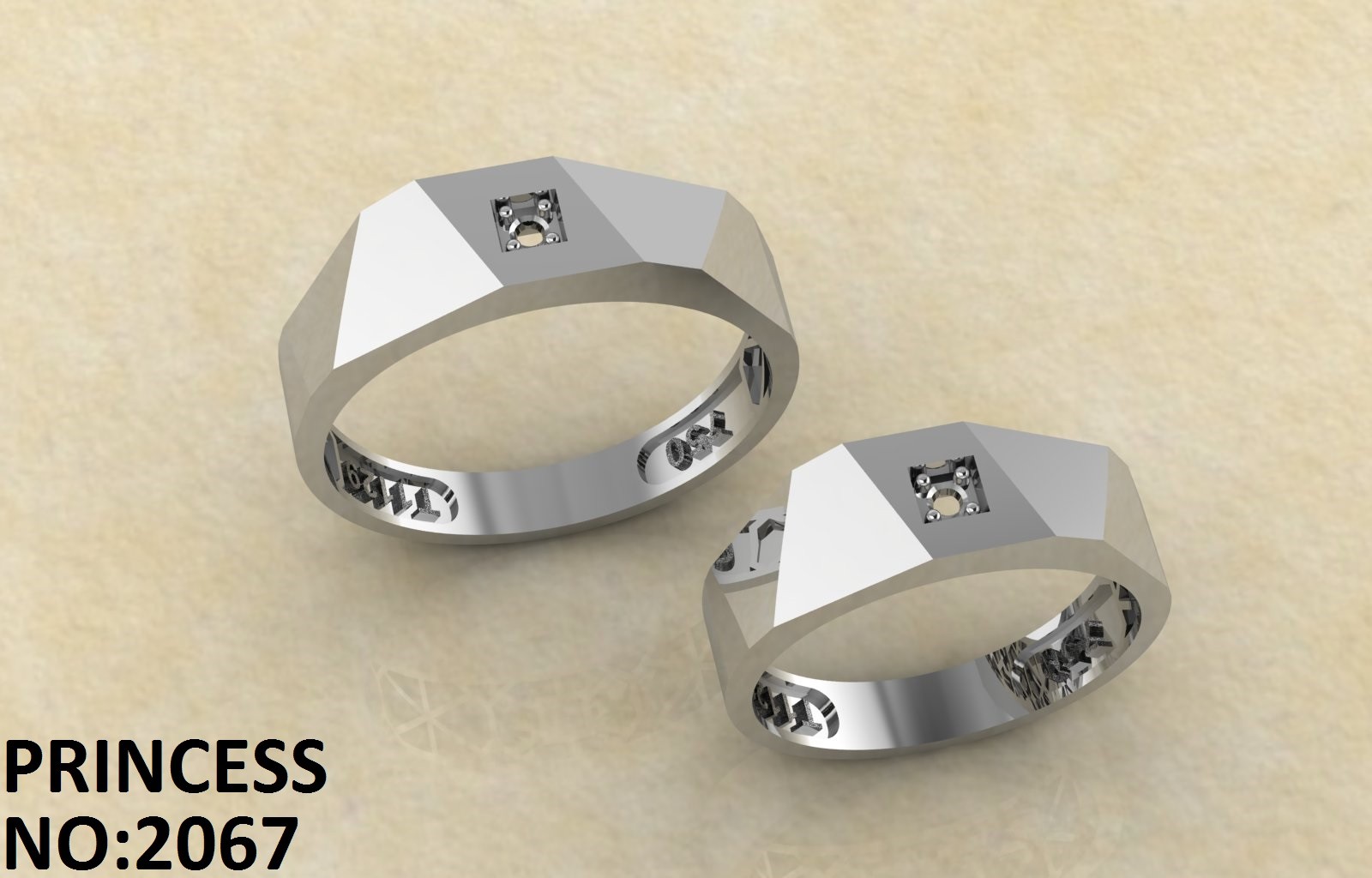 حلقه ازدواج کد 2067