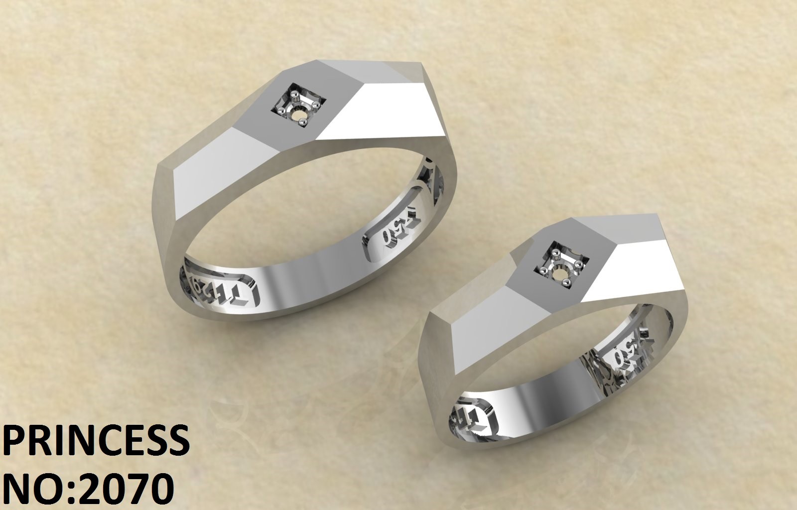 حلقه ازدواج کد 2070