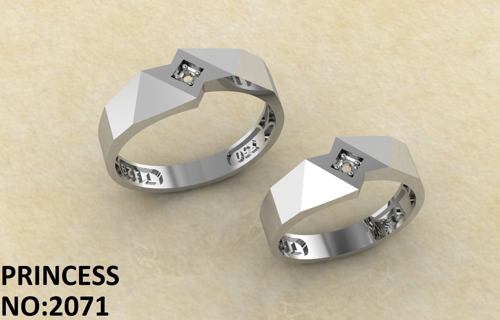 حلقه ازدواج کد 2071