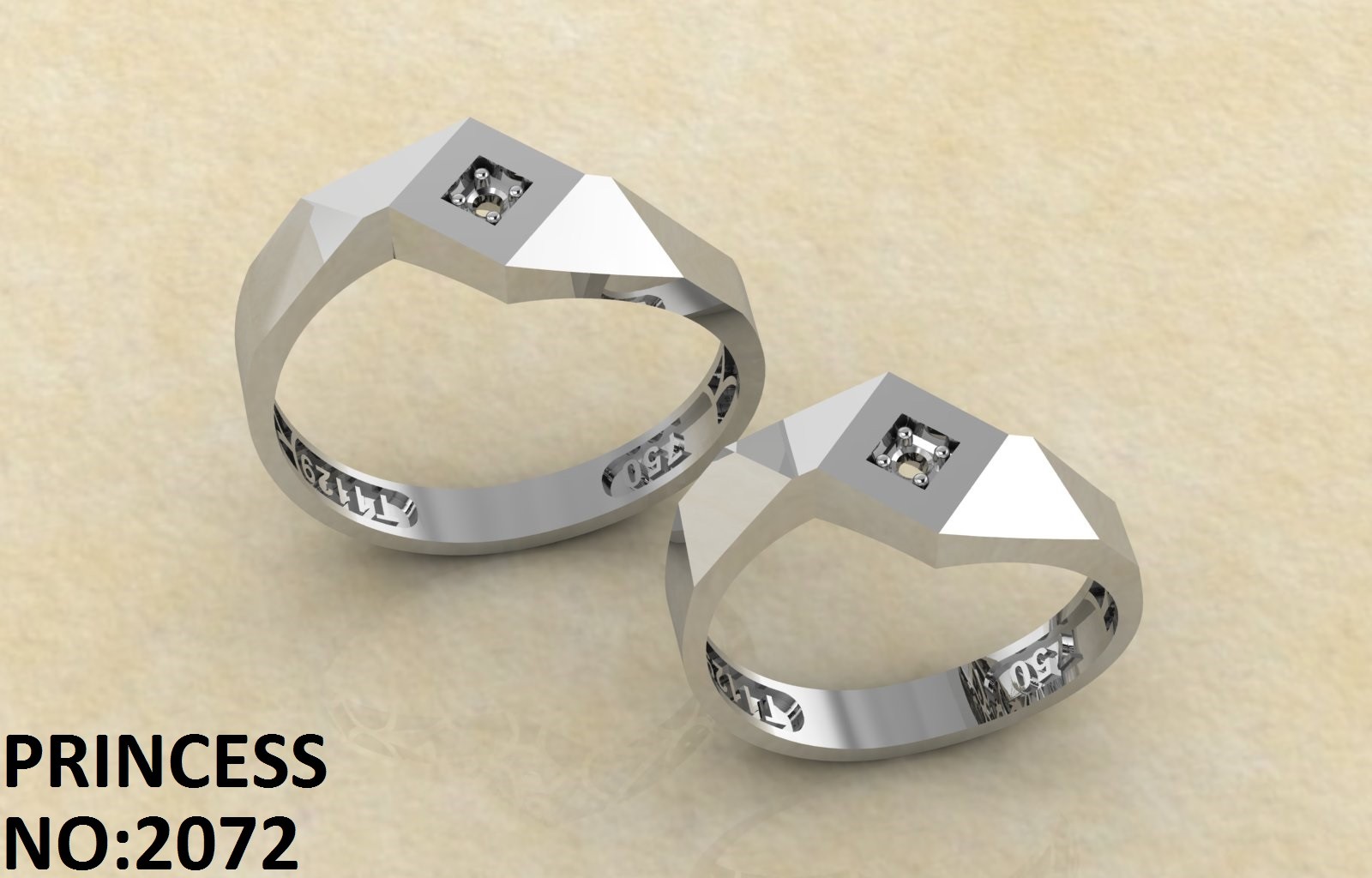 حلقه ازدواج کد 2072