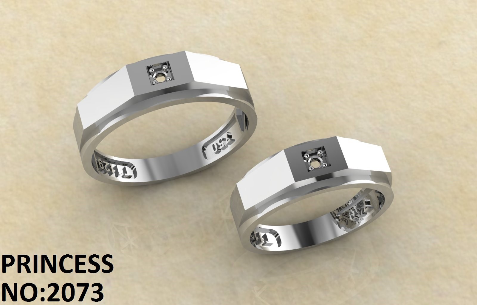 حلقه ازدواج کد 2073