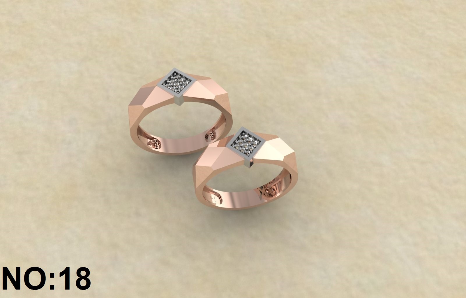 حلقه ازدواج کد 18