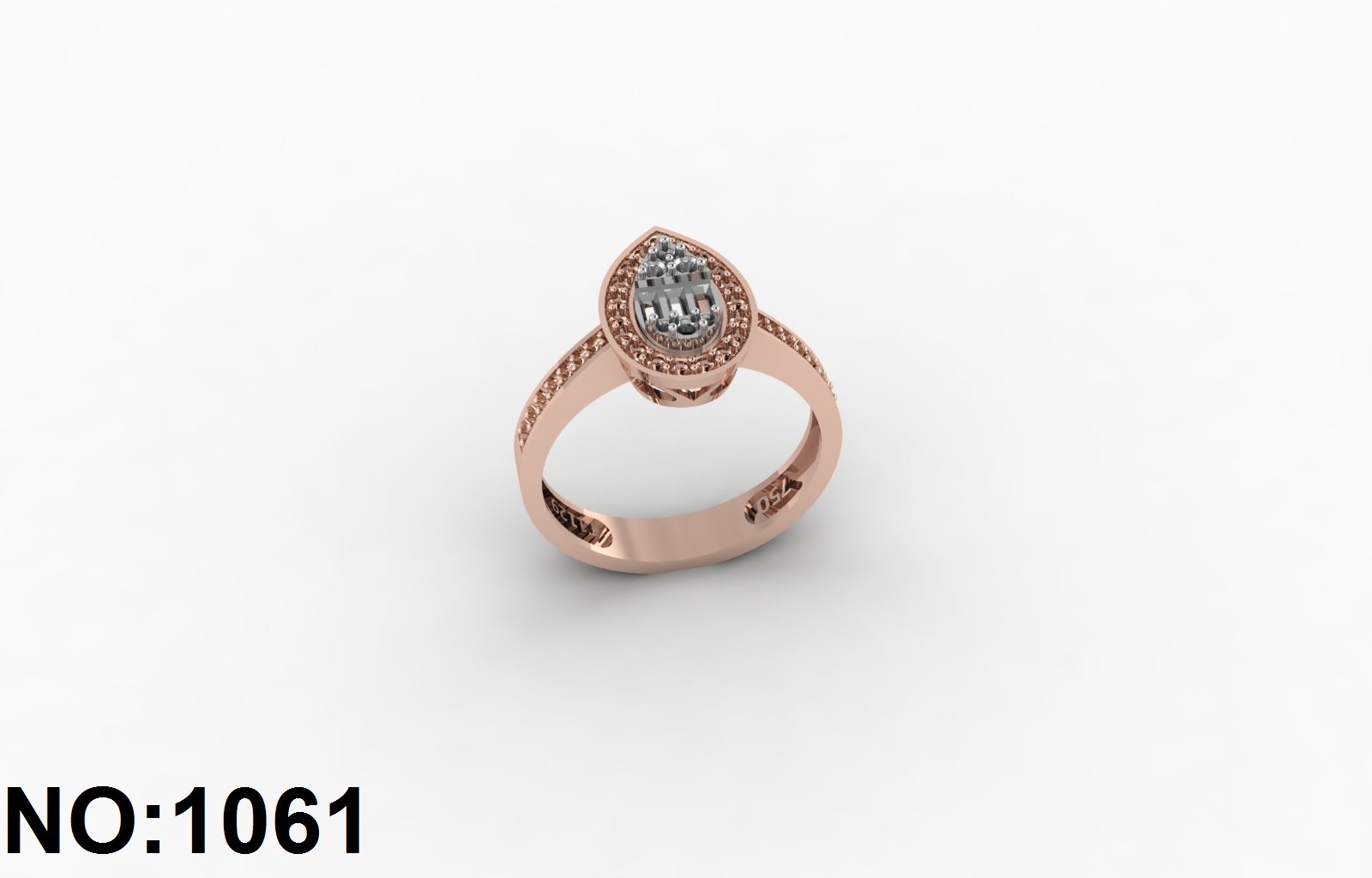 انگشتر زنانه کد 1061