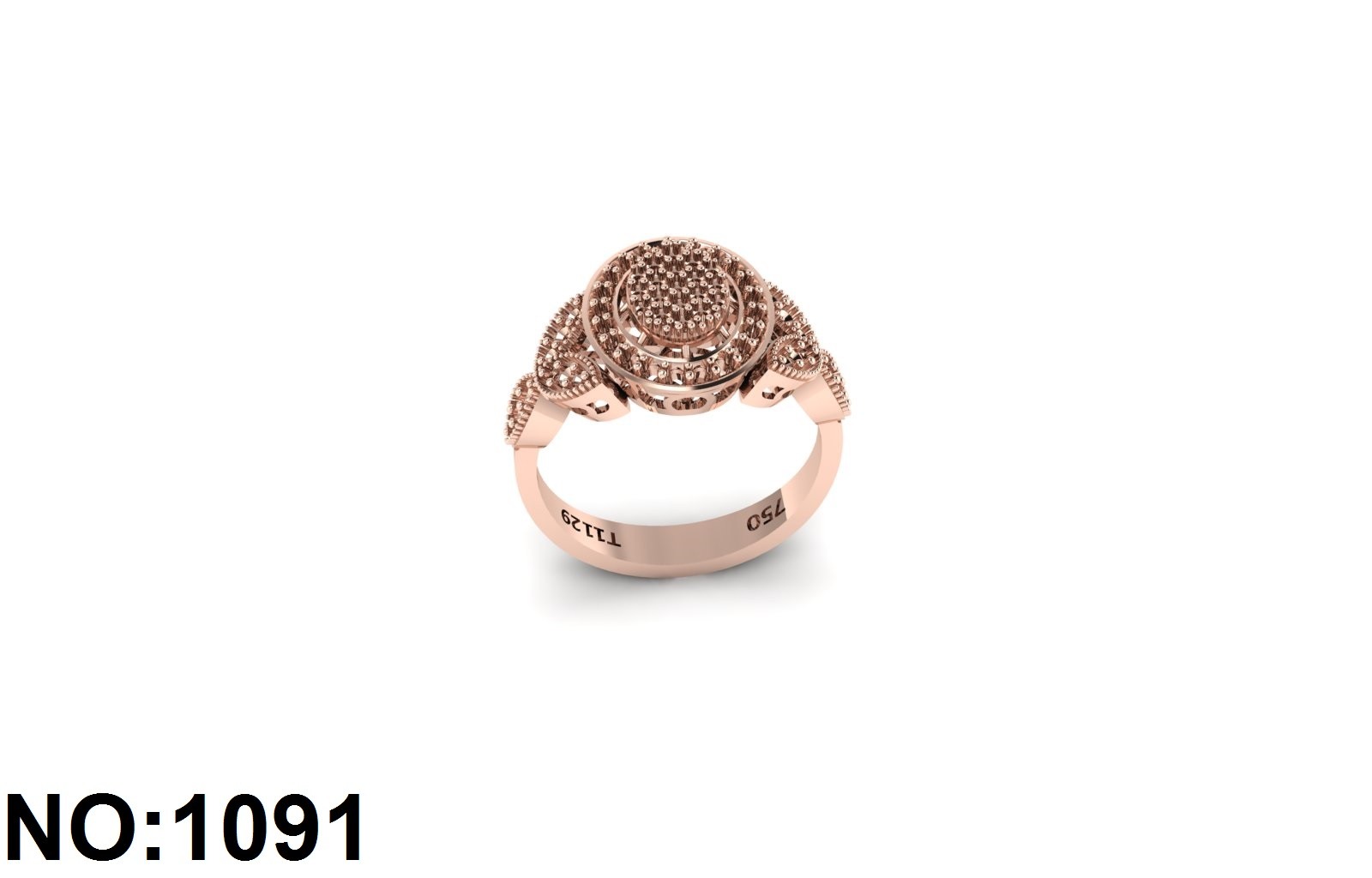انگشتر زنانه کد 1091
