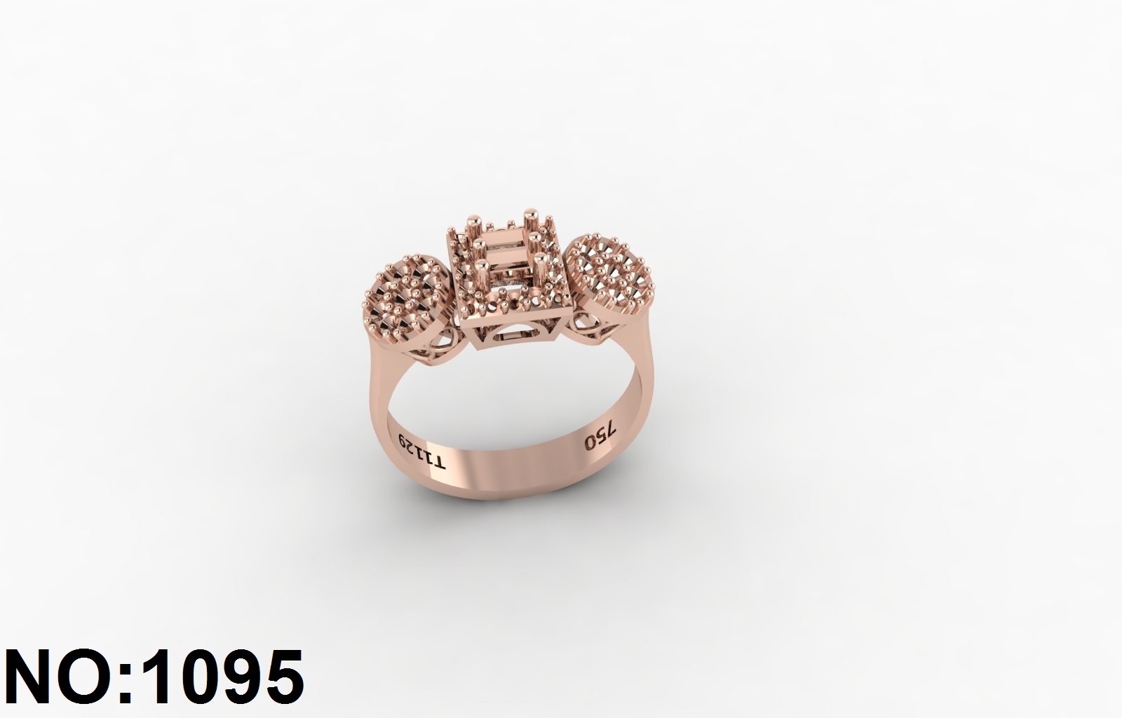 انگشتر زنانه کد 1095