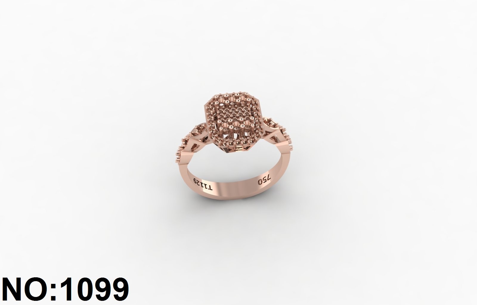 انگشتر زنانه کد 1099