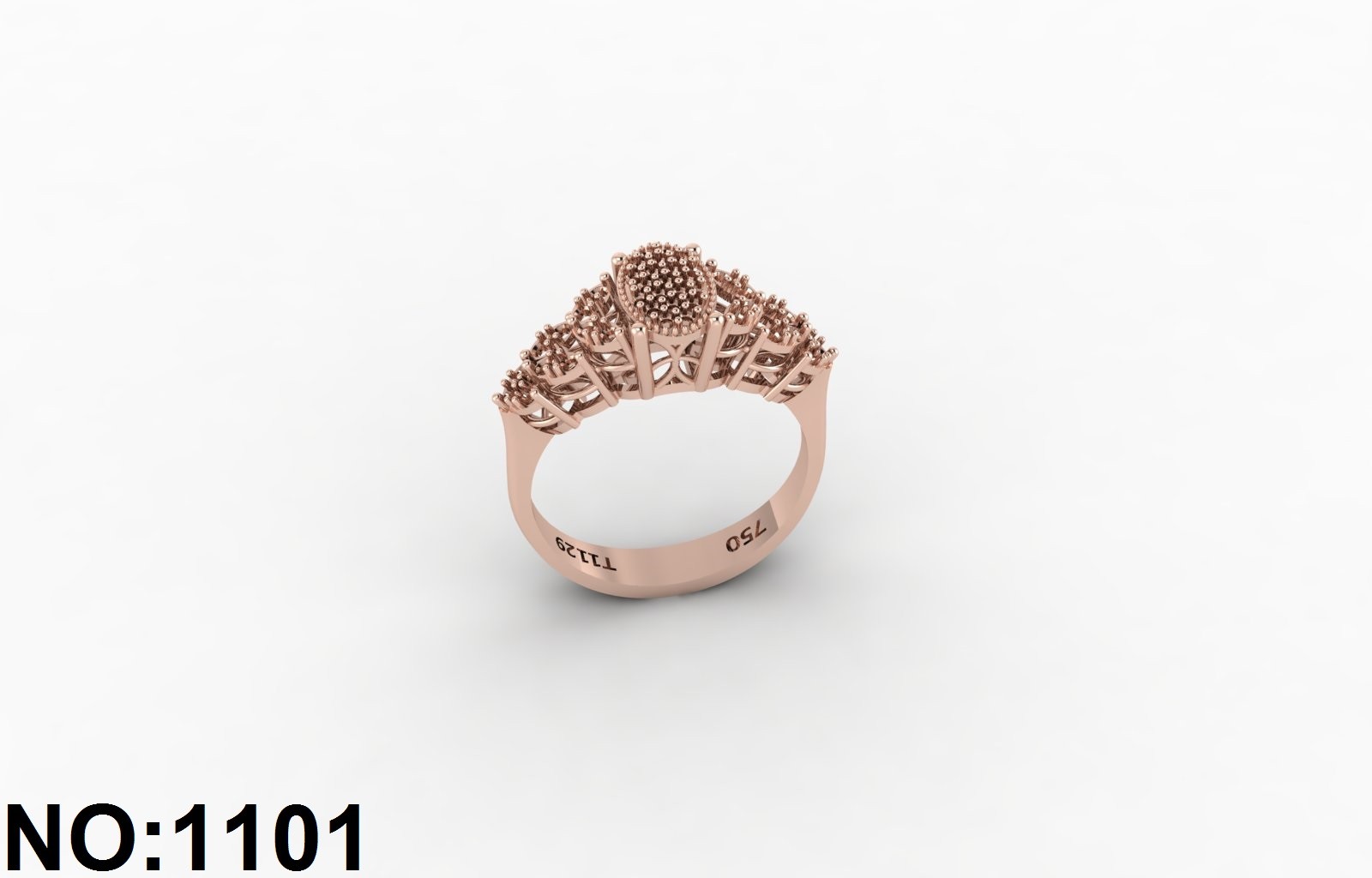 انگشتر زنانه کد 1101