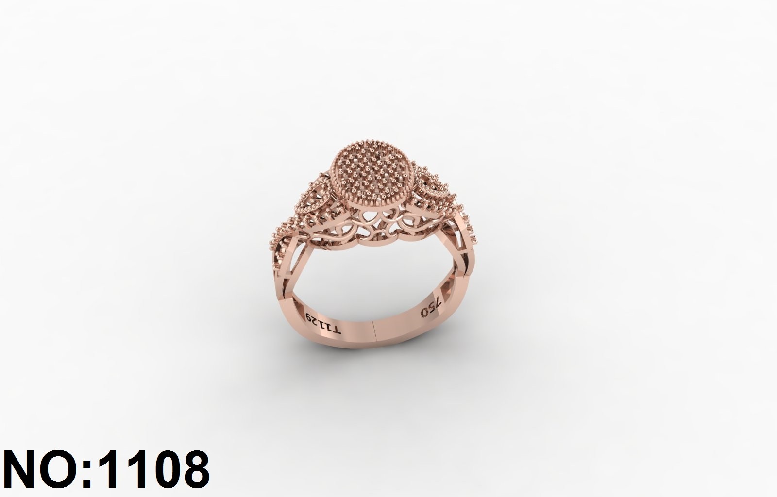 انگشتر زنانه کد 1108