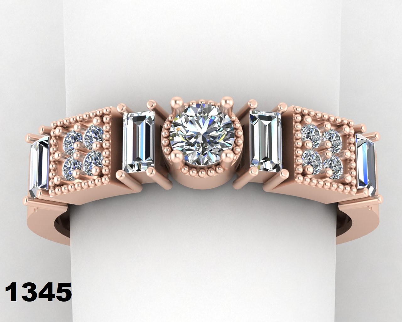 انگشتر زنانه کد 1345