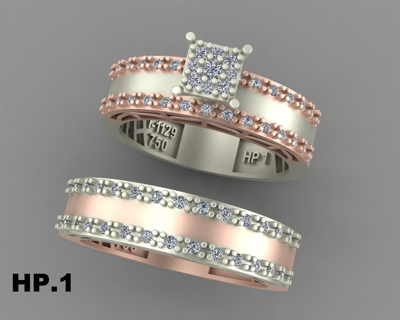 حلقه و  پشت حلقه کد NPHM.1