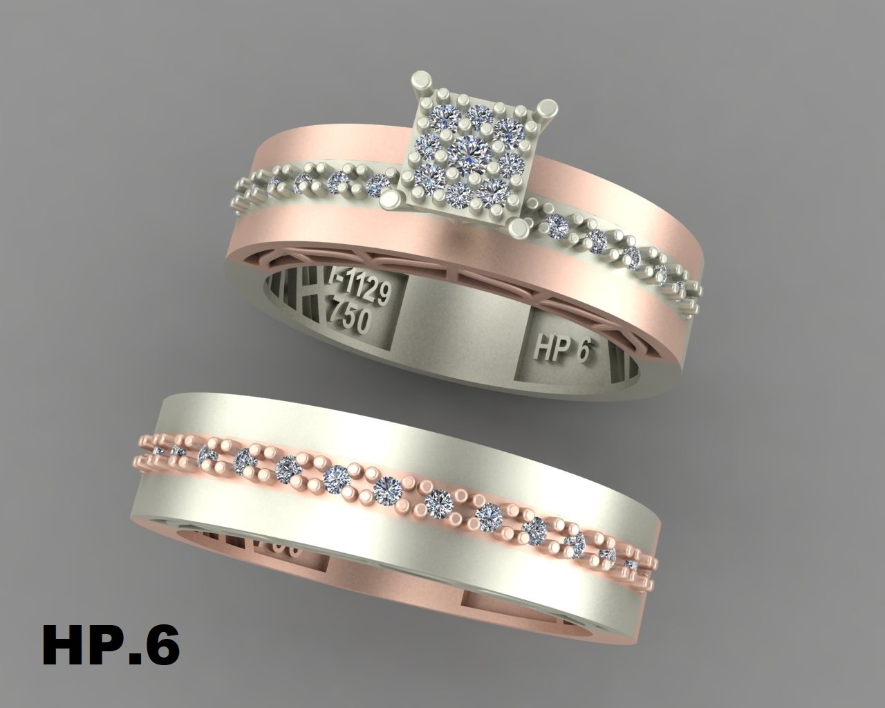 حلقه و  پشت حلقه کد NPHM.6