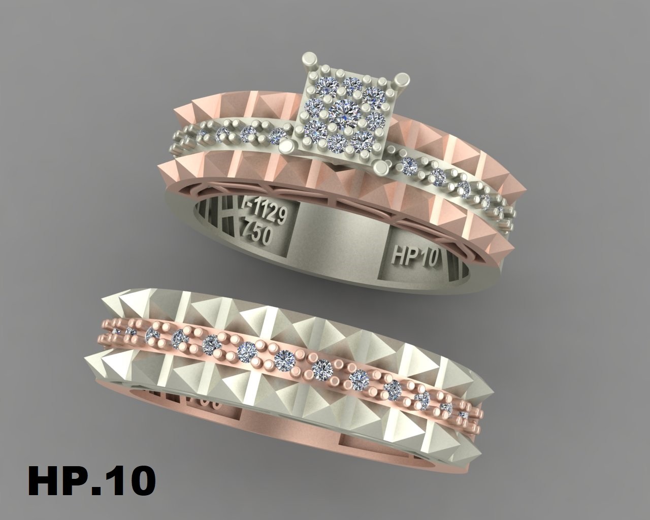 حلقه و  پشت حلقه کد NPHM.10