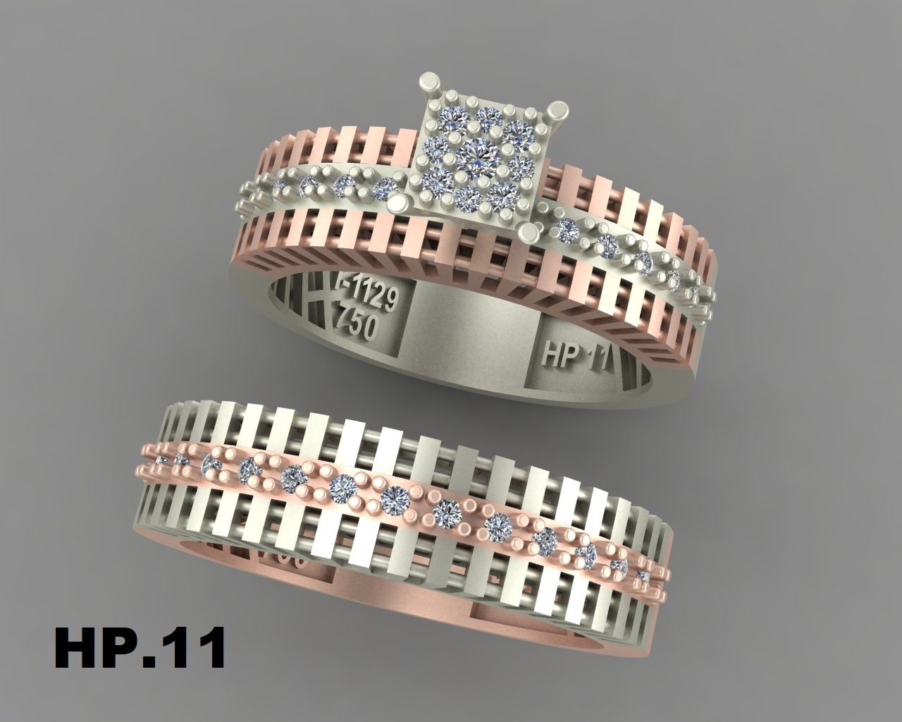 حلقه و  پشت حلقه کد NPHM.11