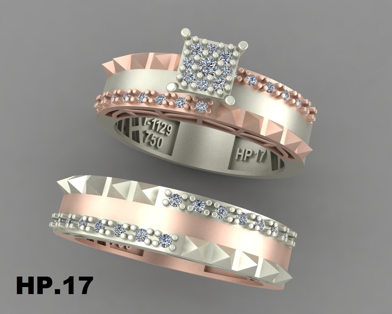 حلقه و  پشت حلقه کد NPHM.16