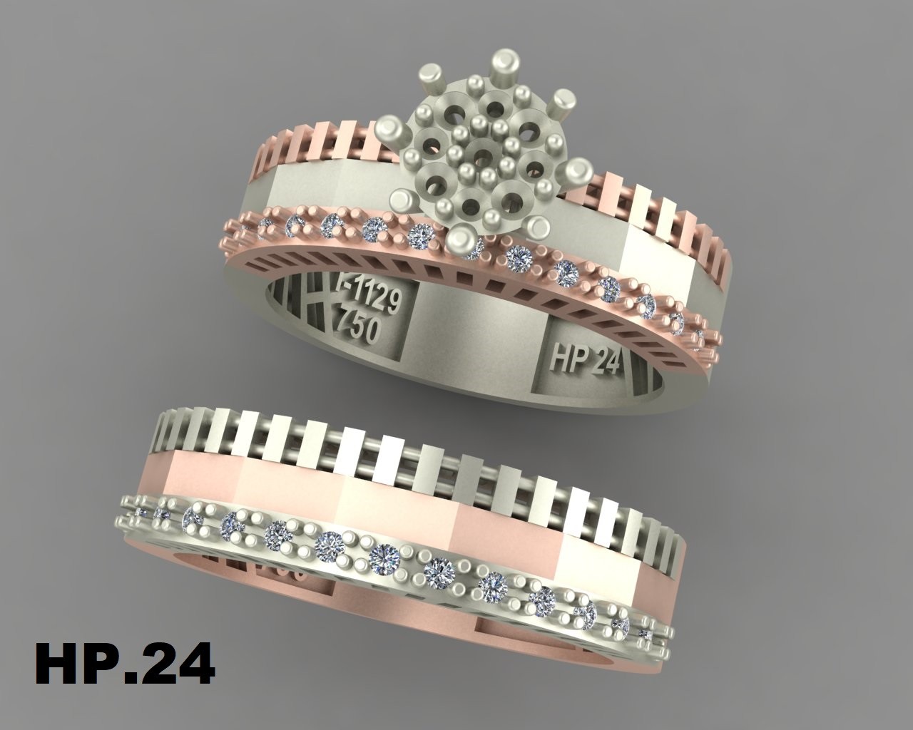 حلقه و پشت حلقه کد NPHM.24