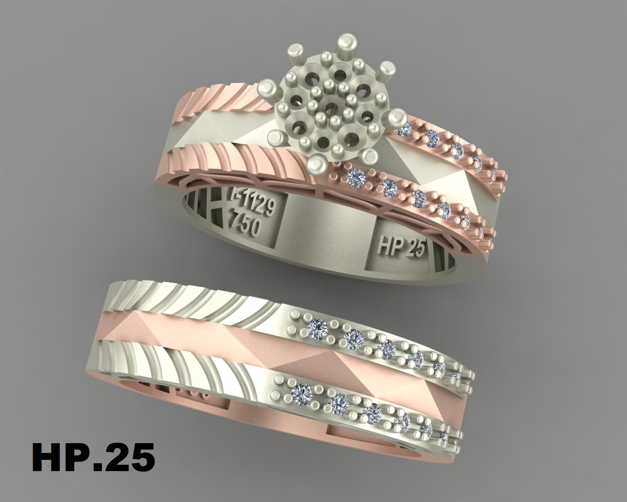 حلقه و پشت حلقه کد NPHM.25