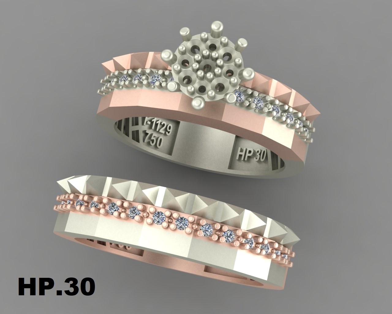 حلقه و پشت حلقه کد NPHM.30