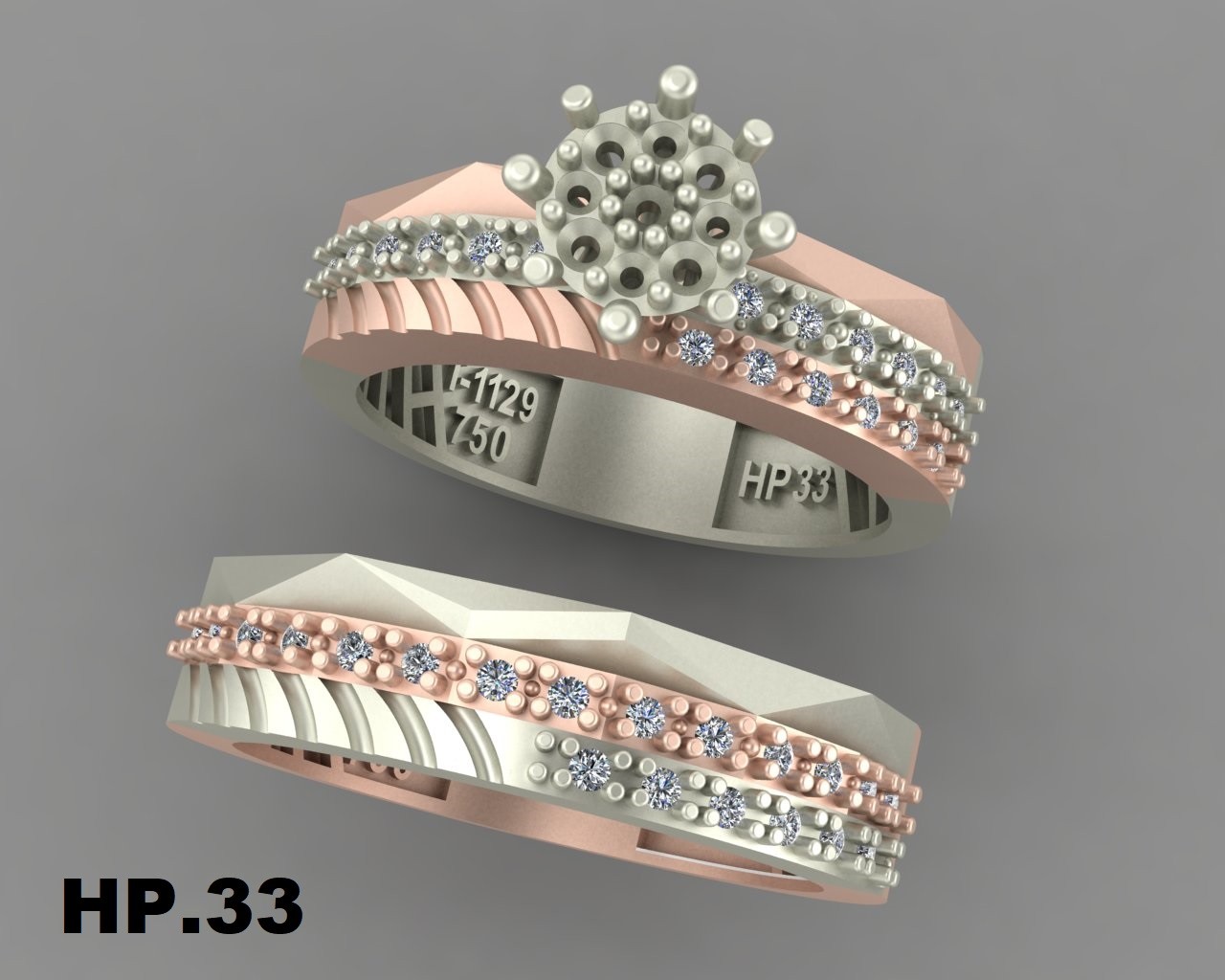 حلقه و پشت حلقه کد NPHM.33