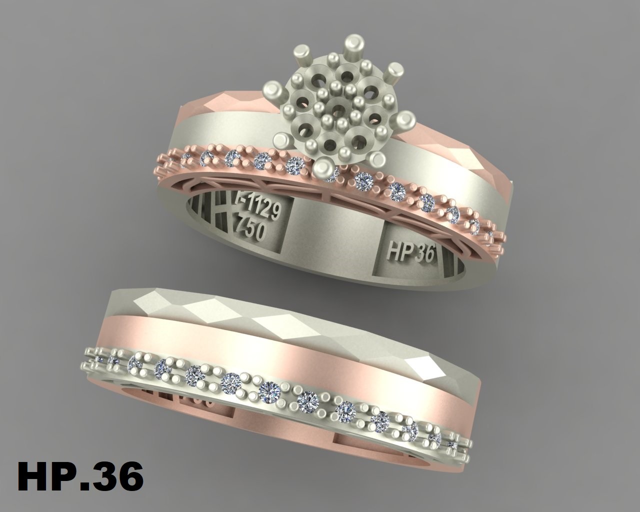 حلقه و پشت حلقه کد NPHM,36