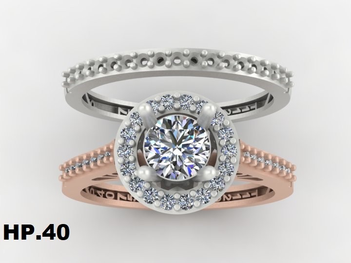 حلقه و پشت حلقه کد NPHM.40