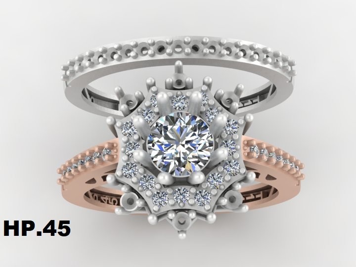 حلقه و پشت حلقه کد NPHM.45