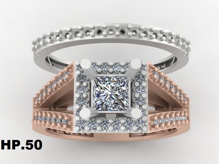 حلقه و پشت حلقه کد NPHM.50