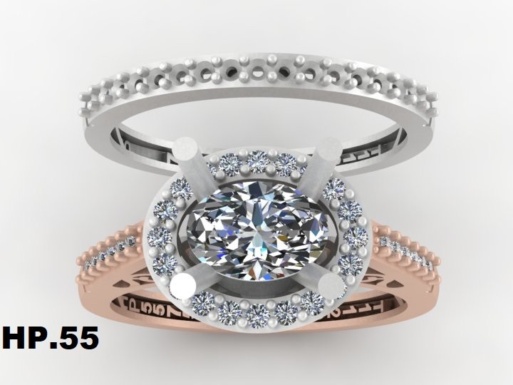 حلقه و پشت حلقه کد NPHM.55