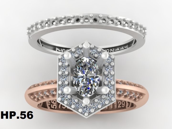 حلقه و پشت حلقه کد NPHM.56