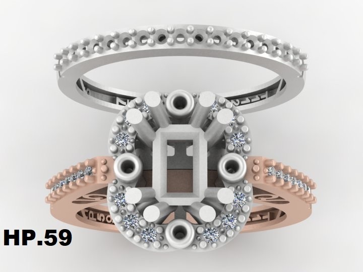 حلقه و پشت حلقه کد NPHM.59