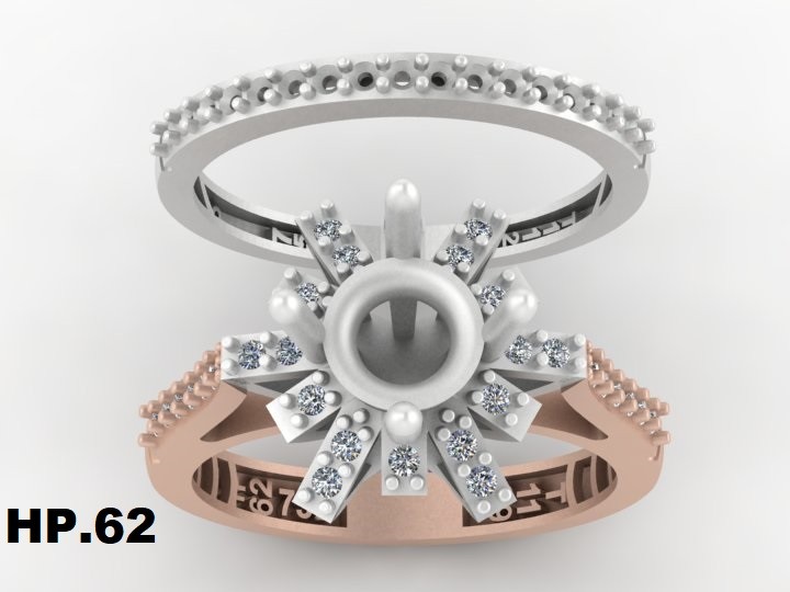 حلقه و پشت حلقه کد NPHM.62