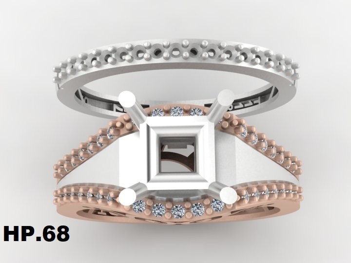 حلقه و پشت حلقه کد NPHM.68