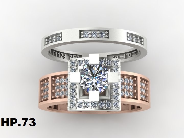 حلقه و پشت حلقه کد NPHM.73