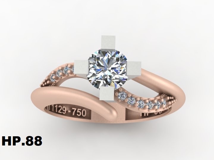 انگشتر زنانه کد NPHM.88