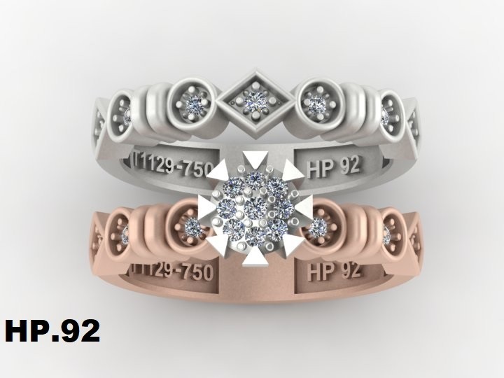 حلقه و پشت حلقه کد NPHM.92