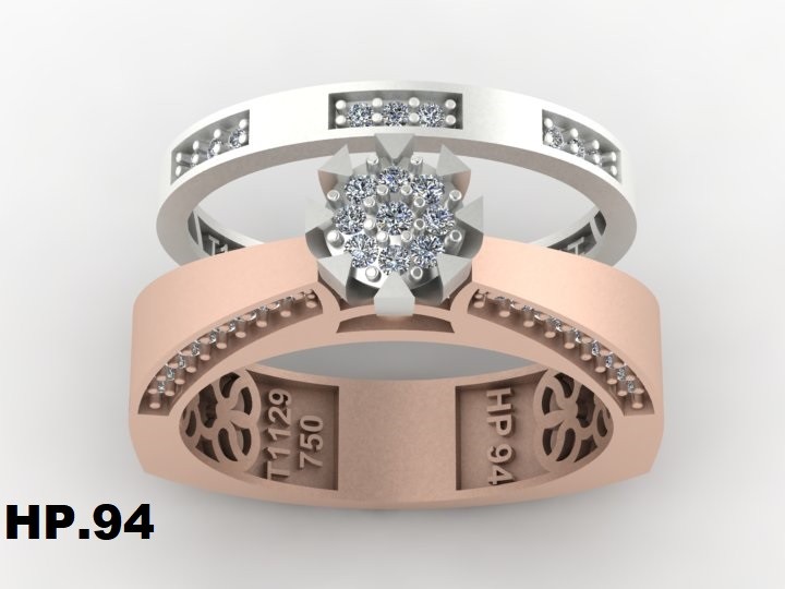 حلقه و پشت حلقه کد NPHM.94