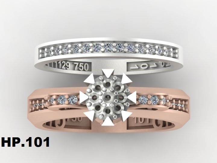 حلقه و پشت حلقه کد NPHM.101