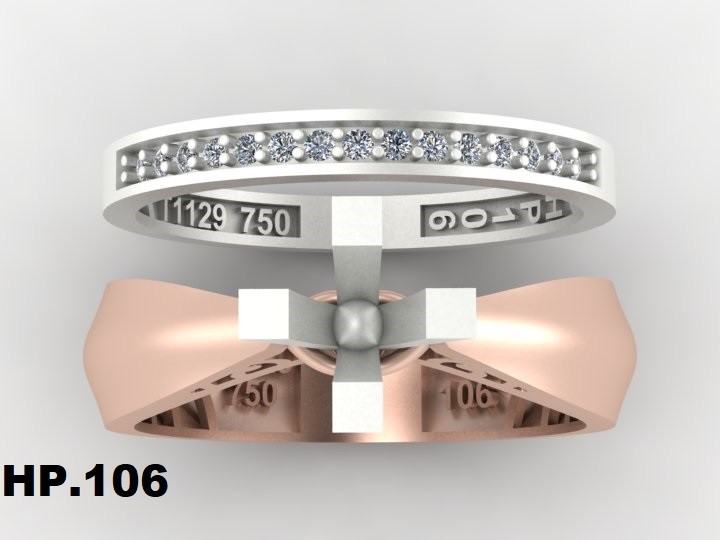 حلقه و پشت حلقه کد NPHM.106