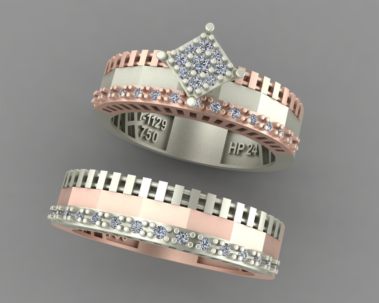 حلقه و پشت حلقه کد NPHM.sundry.24